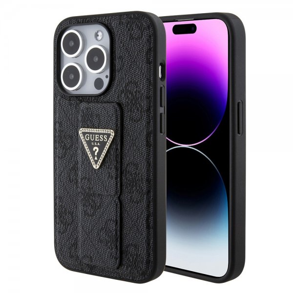 Guess iPhone 15 Pro Cover Grip Stand Function Sort