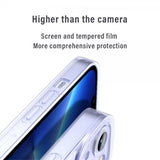 X-Level iPhone 15 Pro Cover Hærdet Glas Sort