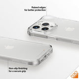 PanzerGlass iPhone 15 Pro Cover HardCase D3O Transparent