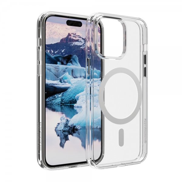 dbramante1928 iPhone 15 Pro Cover Iceland Pro MagSafe Transparent