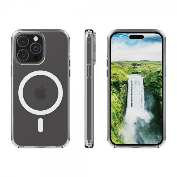 dbramante1928 iPhone 15 Pro Cover Iceland Ultra D3O MagSafe Transparent