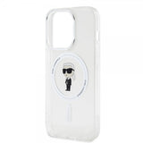 Karl Lagerfeld iPhone 15 Pro Cover Ikonik MagSafe Klar