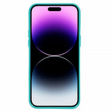 Mercury iPhone 15 Pro Cover Jelly Glitter Cyan