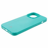 Mercury iPhone 15 Pro Cover Jelly Glitter Cyan
