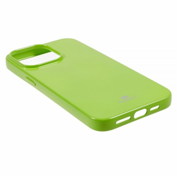 Mercury iPhone 15 Pro Cover Jelly Glitter Grøn