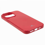 Mercury iPhone 15 Pro Cover Jelly Glitter Magenta