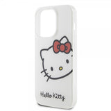 Hello Kitty iPhone 15 Pro Cover Kitty Logo Hvid