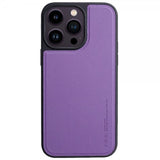 X-Level iPhone 15 Pro Cover Kunstlæder MagSafe Lilla