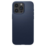 Spigen iPhone 15 Pro Cover Liquid Air Navy Blue