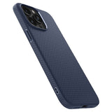 Spigen iPhone 15 Pro Cover Liquid Air Navy Blue