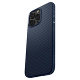 Spigen iPhone 15 Pro Cover Liquid Air Navy Blue