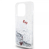 Hello Kitty iPhone 15 Pro Cover Liquid Glitter Translucent