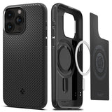 Spigen iPhone 15 Pro Cover Mag Armor MagFit Mat Sort