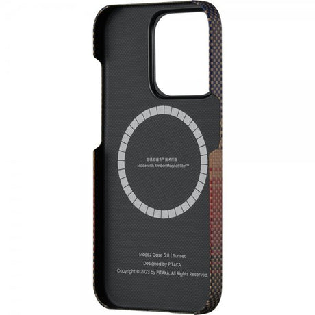 Pitaka iPhone 15 Pro Cover MagEZ Case 5 Sunset