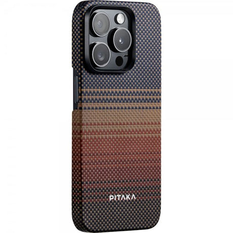 Pitaka iPhone 15 Pro Cover MagEZ Case 5 Sunset