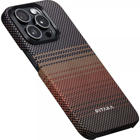 Pitaka iPhone 15 Pro Cover MagEZ Case 5 Sunset