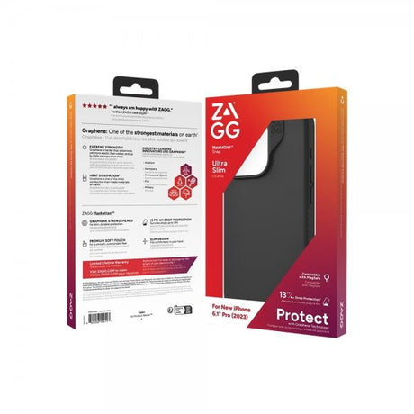 ZAGG iPhone 15 Pro Cover Manhattan Snap Sort