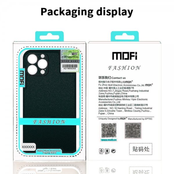 Mofi iPhone 15 Pro Cover Matte Shield Rød