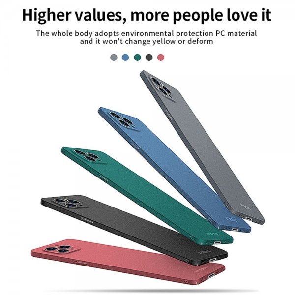 Mofi iPhone 15 Pro Cover Matte Shield Rød