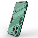 iPhone 15 Pro Cover med Stativ Grøn