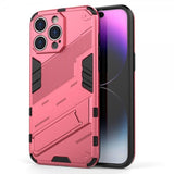 iPhone 15 Pro Cover med Støtteben Magenta