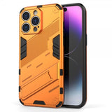 iPhone 15 Pro Cover med Stativ Orange