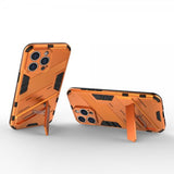 iPhone 15 Pro Cover med Stativ Orange
