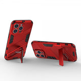 iPhone 15 Pro Cover med Stativ Rød