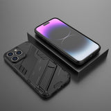 iPhone 15 Pro Cover med Støtteben Sort
