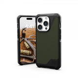 Urban Armor Gear (UAG) iPhone 15 Pro Cover Metropolis LT MagSafe Kevlar Olive
