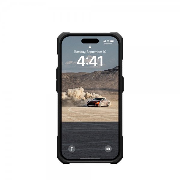 Urban Armor Gear (UAG) iPhone 15 Pro Cover Monarch Kevlar Black