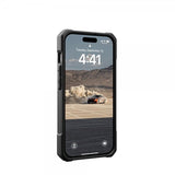 Urban Armor Gear (UAG) iPhone 15 Pro Cover Monarch Kevlar Black
