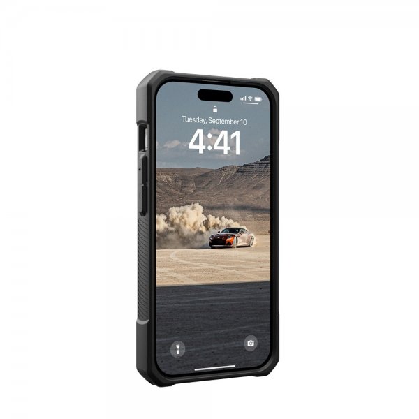 Urban Armor Gear (UAG) iPhone 15 Pro Cover Monarch Kevlar Element Green