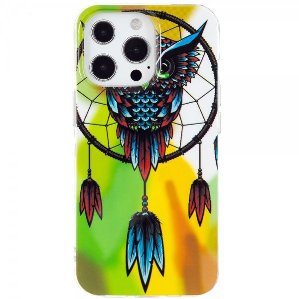 iPhone 15 Pro Cover Motiv Drømmefanger og Ugle