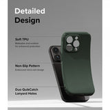 Ringke iPhone 15 Pro Cover Onyx Dark Green