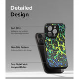 Ringke iPhone 15 Pro Cover Onyx Design Action Painting