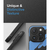 Ringke iPhone 15 Pro Cover Onyx Design Blue Brush