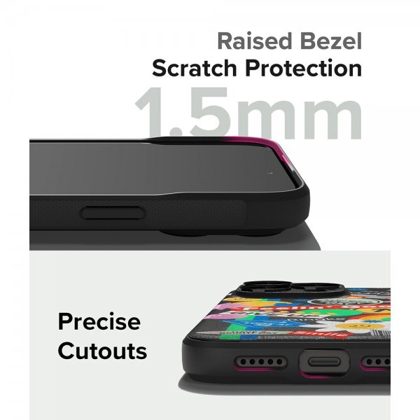 Ringke iPhone 15 Pro Cover Onyx Design Sticker