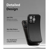 Ringke iPhone 15 Pro Cover Onyx Sort