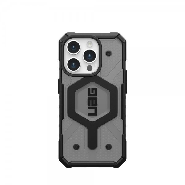 Urban Armor Gear (UAG) iPhone 15 Pro Cover Pathfinder MagSafe Ash