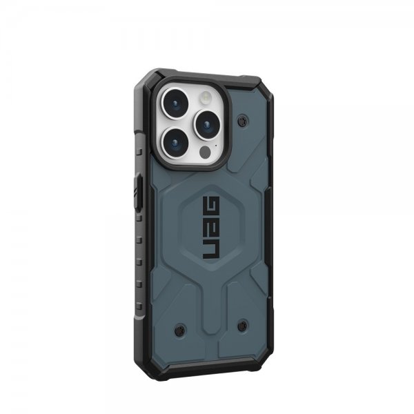 Urban Armor Gear (UAG) iPhone 15 Pro Cover Pathfinder MagSafe Cloud Blue