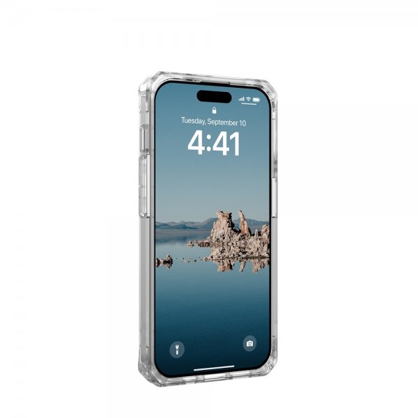Urban Armor Gear (UAG) iPhone 15 Pro Cover Plyo MagSafe Ice Rose Gold