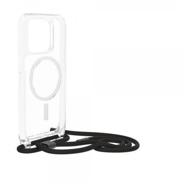 Otterbox iPhone 15 Pro Cover React Necklace MagSafe Transparent