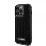 Karl Lagerfeld iPhone 15 Pro Cover Rhinestone Sort