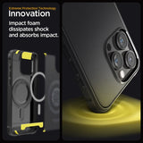 Spigen iPhone 15 Pro Cover Rugged Armor MagFit Mat Sort