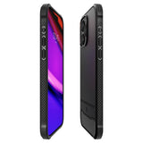 Spigen iPhone 15 Pro Cover Rugged Armor MagFit Mat Sort