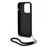 Karl Lagerfeld iPhone 15 Pro Cover Paillet Sort