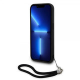 Karl Lagerfeld iPhone 15 Pro Cover Paillet Sort
