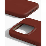 Ideal of Sweden iPhone 15 Pro Cover Silicone Case MagSafe Dark Amber