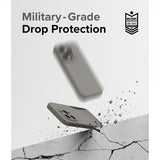 Ringke iPhone 15 Pro Cover Silikone Magnetisk Grå